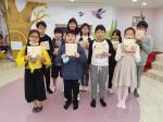 110圖書館聖誕書展照片